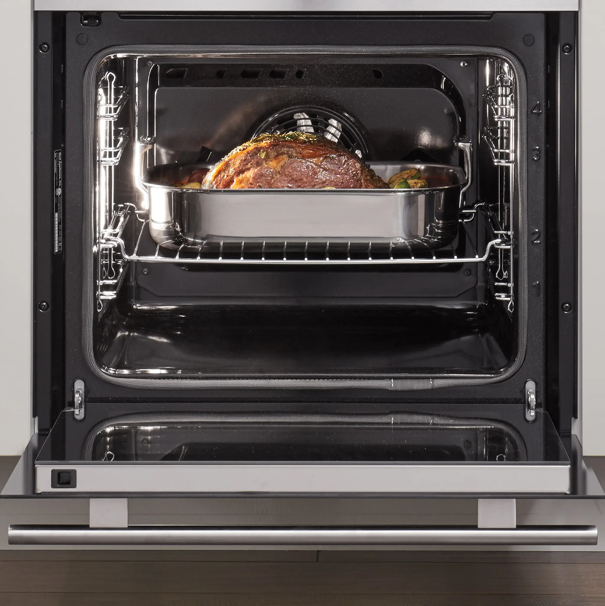 Spacious 68-Liter Oven Capacity