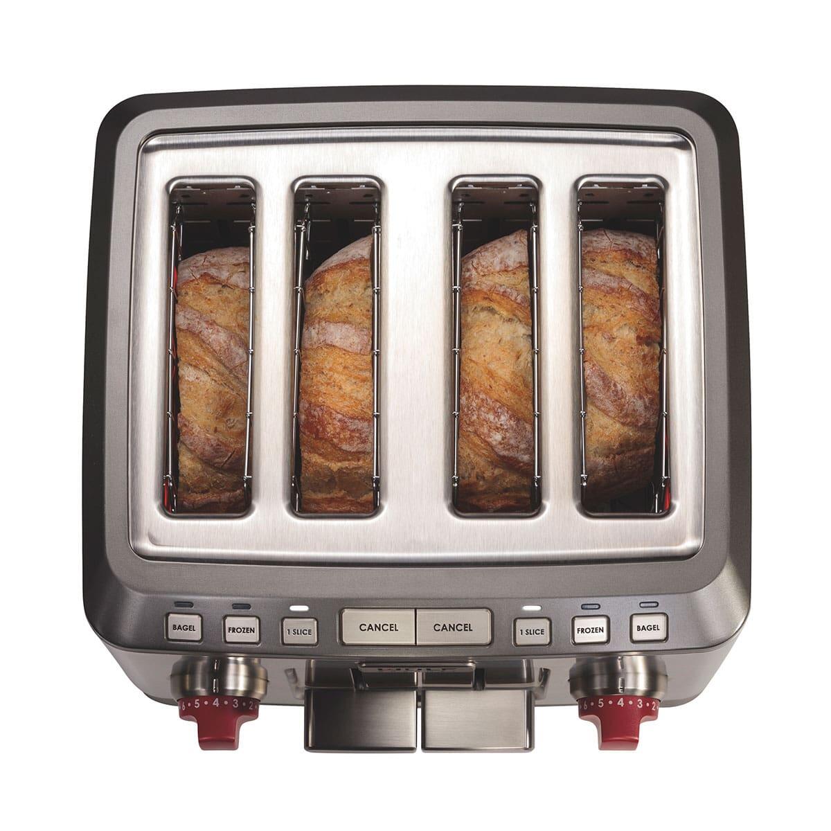 Extra-wide bread slots